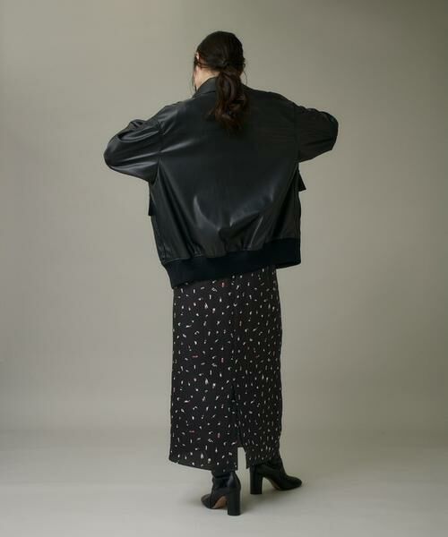 I.T.'S. international / イッツインターナショナル ブルゾン | フェイクレザーブルゾン | 詳細5