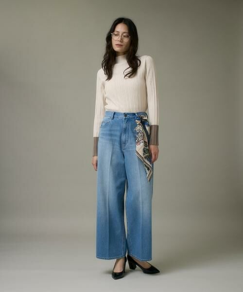 I.T.'S. international / イッツインターナショナル ニット・セーター | 変則リブハイネックプルオーバー《SMART CLEAN》 | 詳細10