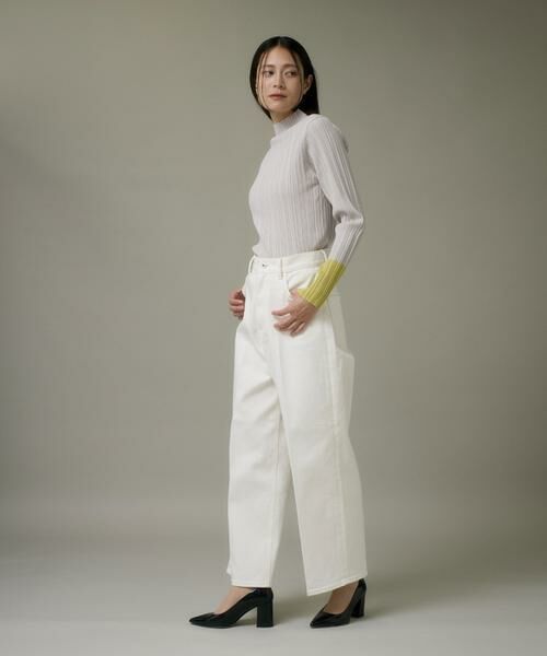 I.T.'S. international / イッツインターナショナル ニット・セーター | 変則リブハイネックプルオーバー《SMART CLEAN》 | 詳細9