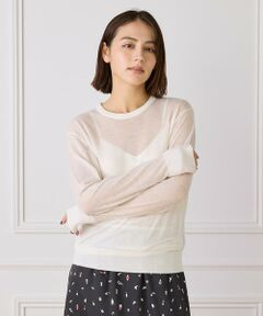 I.T.'S. international / イッツインターナショナル ニット・セーター | クルーネックニットプルオーバー《Melty air wool》
