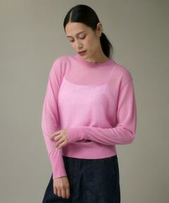 I.T.'S. international / イッツインターナショナル ニット・セーター | クルーネックニットプルオーバー《Melty air wool》
