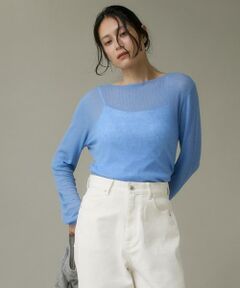 I.T.'S. international / イッツインターナショナル ニット・セーター | モックネックリブニット《Melty air wool》