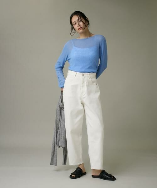 I.T.'S. international / イッツインターナショナル ニット・セーター | モックネックリブニット《Melty air wool》 | 詳細2