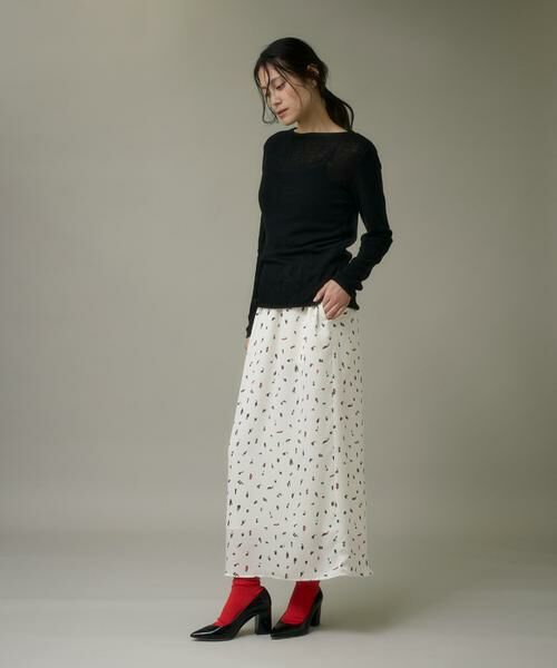 I.T.'S. international / イッツインターナショナル ニット・セーター | モックネックリブニット《Melty air wool》 | 詳細7