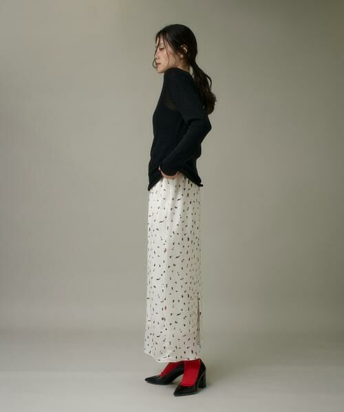 I.T.'S. international / イッツインターナショナル ニット・セーター | モックネックリブニット《Melty air wool》 | 詳細8