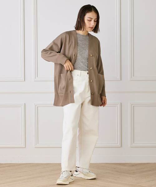 I.T.'S. international / イッツインターナショナル ニット・セーター | モックネックリブニット《Melty air wool》 | 詳細20