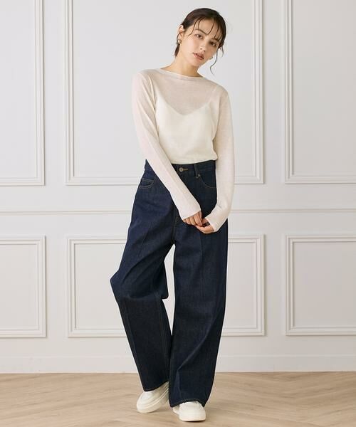 I.T.'S. international / イッツインターナショナル ニット・セーター | モックネックリブニット《Melty air wool》 | 詳細22