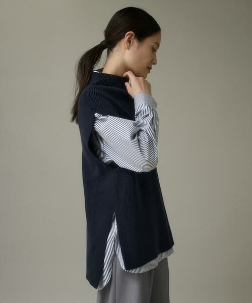 I.T.'S. international / イッツインターナショナル ベスト | モックネックジレ | 詳細22