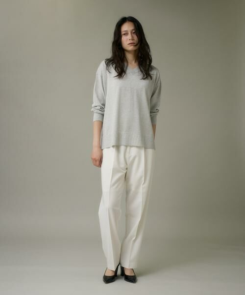 I.T.'S. international / イッツインターナショナル ニット・セーター | Ｖネックラメプルオーバー | 詳細3