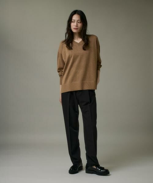 I.T.'S. international / イッツインターナショナル ニット・セーター | Ｖネックラメプルオーバー | 詳細6