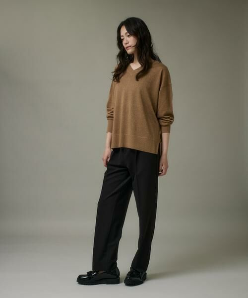 I.T.'S. international / イッツインターナショナル ニット・セーター | Ｖネックラメプルオーバー | 詳細7