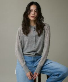 I.T.'S. international / イッツインターナショナル カーディガン・ボレロ | クルーネックニットカーディガン《Melty air wool》