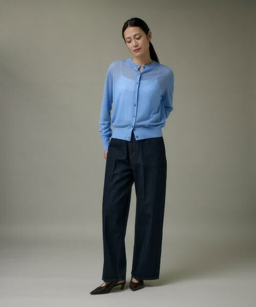 I.T.'S. international / イッツインターナショナル カーディガン・ボレロ | クルーネックニットカーディガン《Melty air wool》 | 詳細9