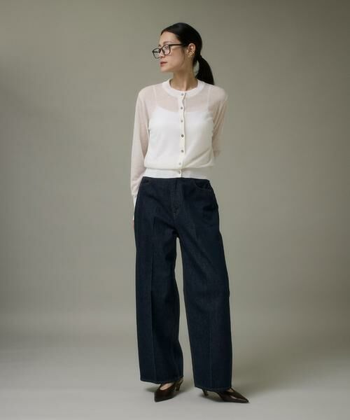 I.T.'S. international / イッツインターナショナル カーディガン・ボレロ | クルーネックニットカーディガン《Melty air wool》 | 詳細21