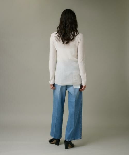 I.T.'S. international / イッツインターナショナル カーディガン・ボレロ | Vネックリブニットカーディガン《Melty air wool》 | 詳細5