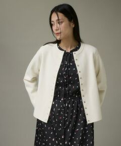 I.T.'S. international / イッツインターナショナル カーディガン・ボレロ | ドットボタンニットカーディガン