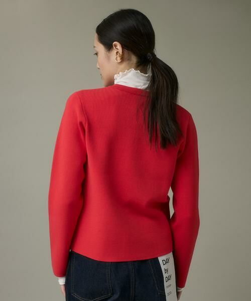 I.T.'S. international / イッツインターナショナル カーディガン・ボレロ | ドットボタンニットカーディガン | 詳細13