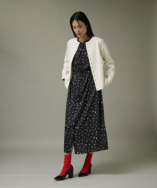 I.T.'S. international / イッツインターナショナル カーディガン・ボレロ | ドットボタンニットカーディガン | 詳細6