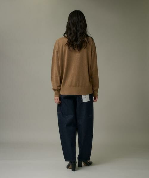 I.T.'S. international / イッツインターナショナル カーディガン・ボレロ | Ｖネックラメカーディガン | 詳細5