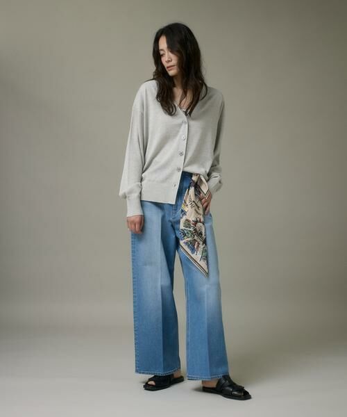 I.T.'S. international / イッツインターナショナル カーディガン・ボレロ | Ｖネックラメカーディガン | 詳細8