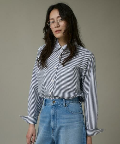 I.T.'S. international/イッツインターナショナル コットンベーシックシャツ ストライプ1 11 I.T.'S. international/イッツインターナショナル コットンベーシックシャツ ストライプ1 11
