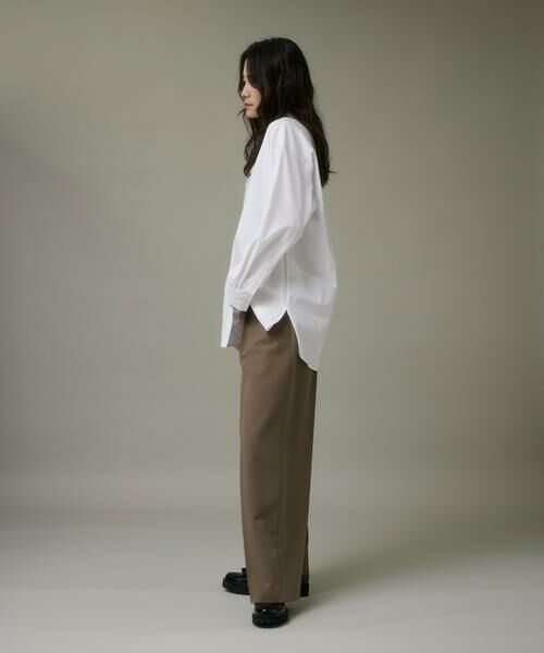I.T.'S. international / イッツインターナショナル シャツ・ブラウス | コットンオーバーサイズシャツ | 詳細8