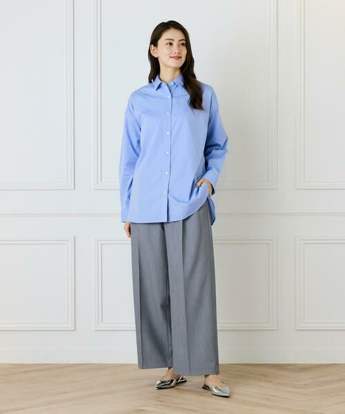 I.T.'S. international / イッツインターナショナル シャツ・ブラウス | コットンオーバーサイズシャツ | 詳細9