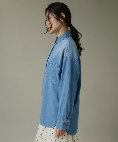 I.T.'S. international / イッツインターナショナル シャツ・ブラウス | オーバーサイズデニムシャツ | 詳細11