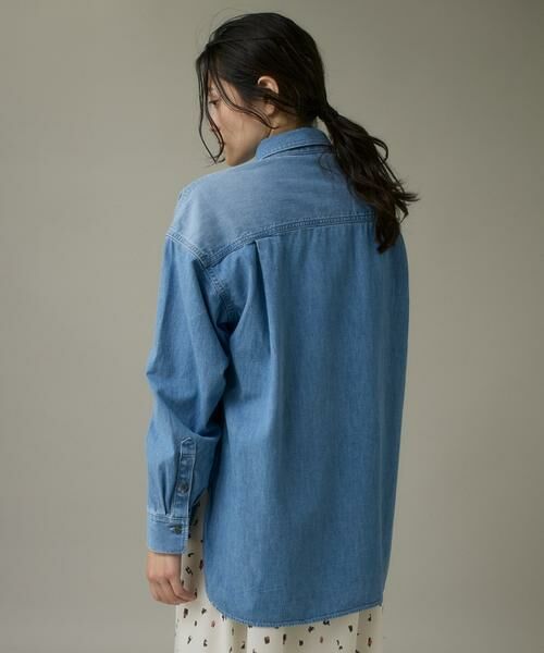 I.T.'S. international / イッツインターナショナル シャツ・ブラウス | オーバーサイズデニムシャツ | 詳細12