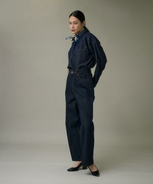 I.T.'S. international / イッツインターナショナル シャツ・ブラウス | オーバーサイズ反応染デニムシャツ | 詳細3