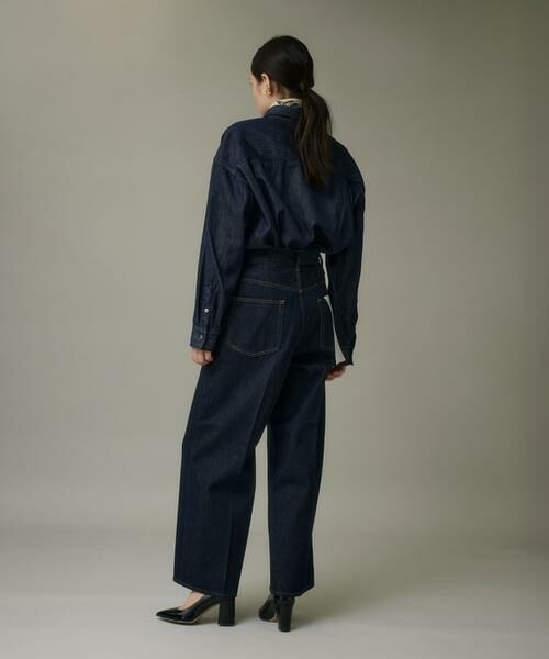 I.T.'S. international / イッツインターナショナル シャツ・ブラウス | オーバーサイズ反応染デニムシャツ | 詳細4