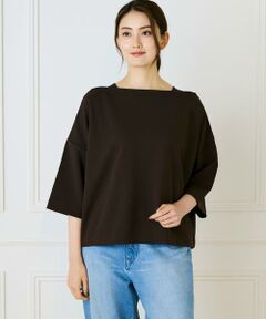 I.T.'S. international / イッツインターナショナル Tシャツ | ジョーゼットジャージーボトルネックプルオーバー