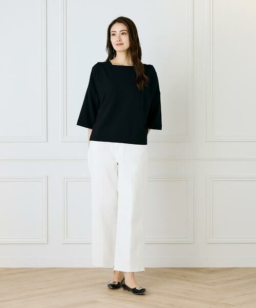 I.T.'S. international / イッツインターナショナル Tシャツ | ジョーゼットジャージーボトルネックプルオーバー | 詳細3