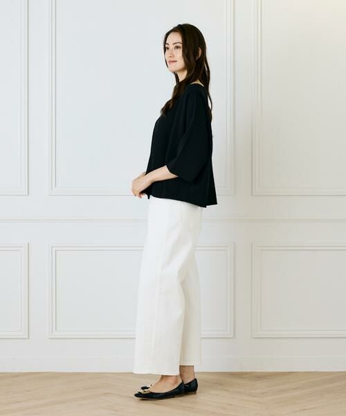 I.T.'S. international / イッツインターナショナル Tシャツ | ジョーゼットジャージーボトルネックプルオーバー | 詳細4