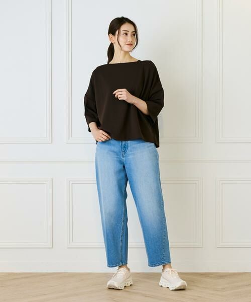 I.T.'S. international / イッツインターナショナル Tシャツ | ジョーゼットジャージーボトルネックプルオーバー | 詳細7
