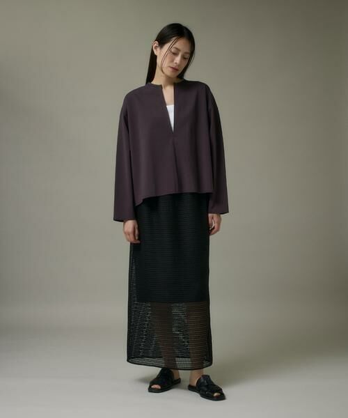 I.T.'S. international / イッツインターナショナル カットソー | コットンポンチキーネックオーバーカットソー | 詳細7