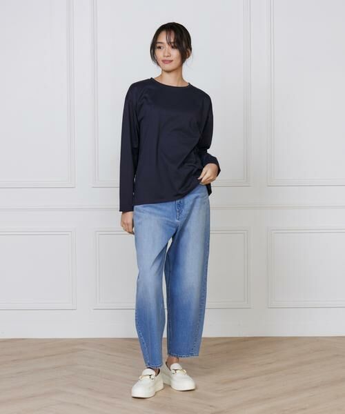 I.T.'S. international / イッツインターナショナル Tシャツ | オーバーサイズロングTシャツ | 詳細11