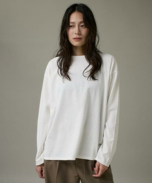 I.T.'S. international / イッツインターナショナル Tシャツ | オーバーサイズロングTシャツ | 詳細13