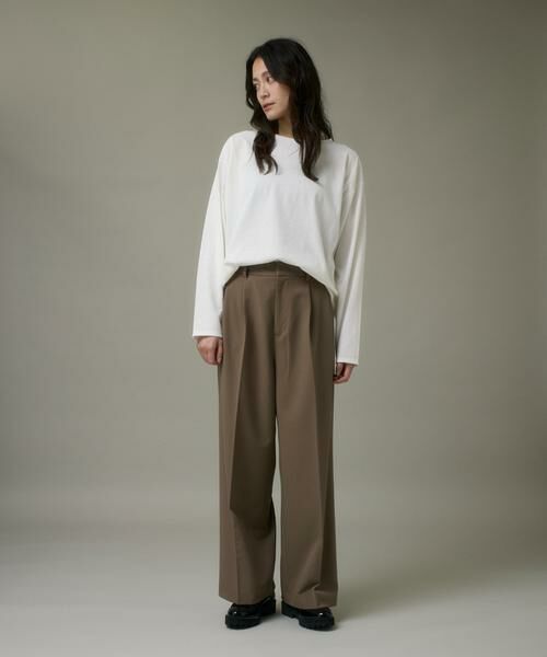 I.T.'S. international / イッツインターナショナル Tシャツ | オーバーサイズロングTシャツ | 詳細2