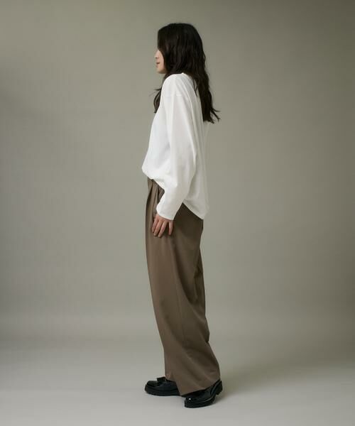 I.T.'S. international / イッツインターナショナル Tシャツ | オーバーサイズロングTシャツ | 詳細3