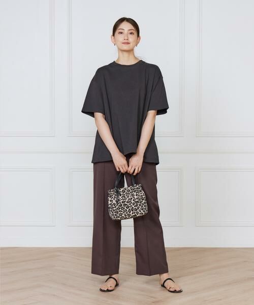 I.T.'S. international / イッツインターナショナル トートバッグ | アニマル柄ツマミハンドル2WAYミニトートバッグ《COOCO/クーコ》 | 詳細2