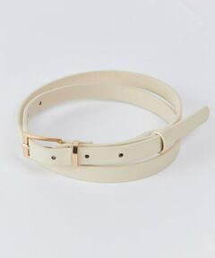 I.T.'S. international / イッツインターナショナル ベルト・サスペンダー | 角バックル細ベルト