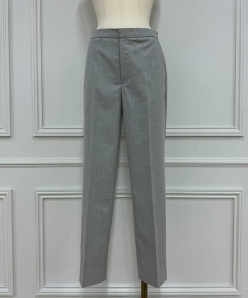 I.T.'S. international / イッツインターナショナル スラックス・ドレスパンツ | ベーシックテーパードパンツ《TRサキソニー裏起毛》(グレー1)