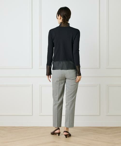 I.T.'S. international / イッツインターナショナル スラックス・ドレスパンツ | ベーシックテーパードパンツ《TRサキソニー裏起毛》 | 詳細13