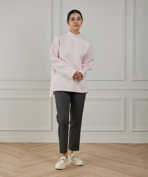 I.T.'S. international / イッツインターナショナル スラックス・ドレスパンツ | ベーシックテーパードパンツ《TRサキソニー裏起毛》 | 詳細14