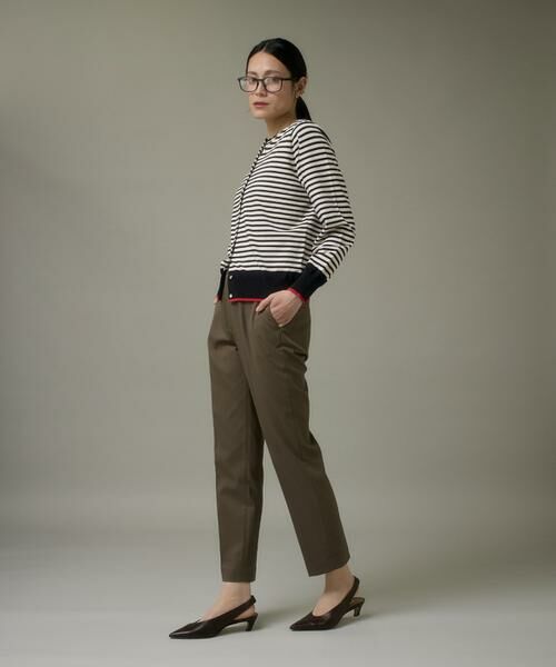 I.T.'S. international / イッツインターナショナル スラックス・ドレスパンツ | ベーシックテーパードパンツ《TRサキソニー裏起毛》 | 詳細3