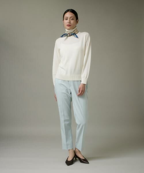 I.T.'S. international / イッツインターナショナル スラックス・ドレスパンツ | ベーシックテーパードパンツ《TRサキソニー裏起毛》 | 詳細5