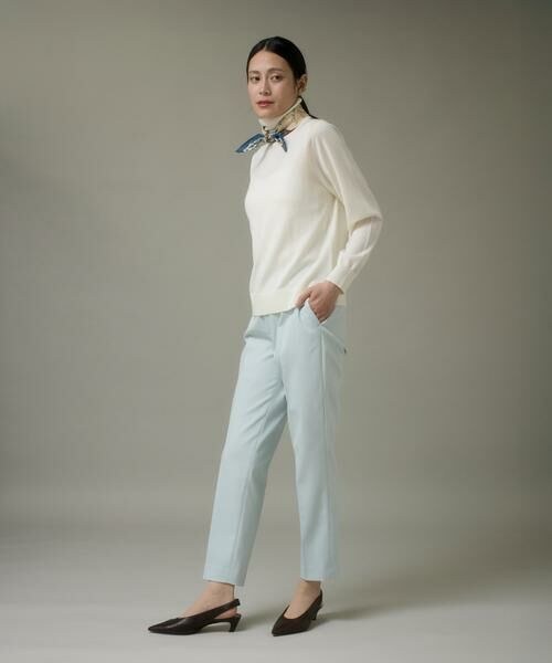 I.T.'S. international / イッツインターナショナル スラックス・ドレスパンツ | ベーシックテーパードパンツ《TRサキソニー裏起毛》 | 詳細6