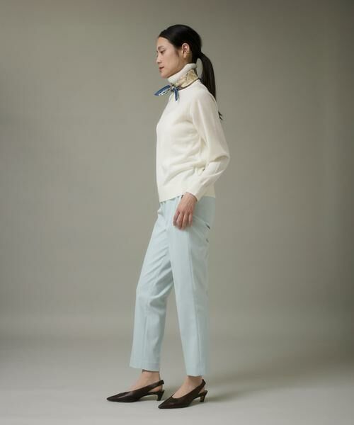 I.T.'S. international / イッツインターナショナル スラックス・ドレスパンツ | ベーシックテーパードパンツ《TRサキソニー裏起毛》 | 詳細7