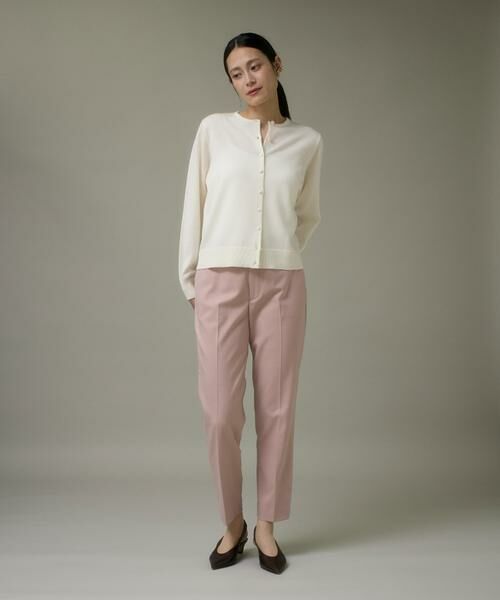 I.T.'S. international / イッツインターナショナル スラックス・ドレスパンツ | ベーシックテーパードパンツ《TRサキソニー裏起毛》 | 詳細8